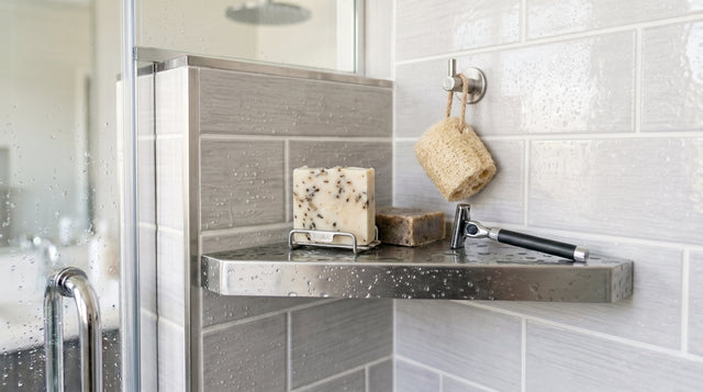 Magic Shelf Shower Shelf - The No-Drill Floating Shower Shelf